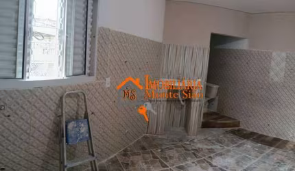 Kitnet com 1 dormitório para alugar, 25 m² por R$ 892,00/mês - Jardim Adriana - Guarulhos/SP