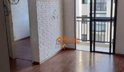 Apartamento com 2 dormitórios à venda, 49 m² por R$ 373.000,00 - Portal dos Gramados - Guarulhos/SP