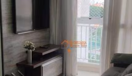 Apartamento com 2 dormitórios para alugar, 49 m² - Jardim Rossi - Guarulhos/SP