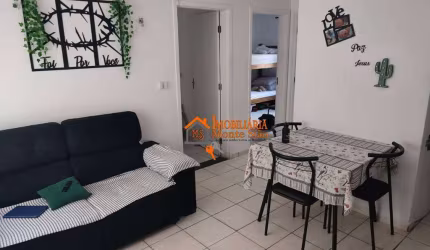 Apartamento com 2 dormitórios à venda, 53 m² por R$ 100.000,00 - Vila Nova Bonsucesso - Guarulhos/SP