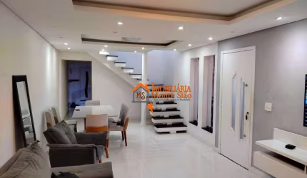 Sobrado com 4 dormitórios à venda, 132 m² por R$ 552.000,00 - Jardim Palmira - Guarulhos/SP