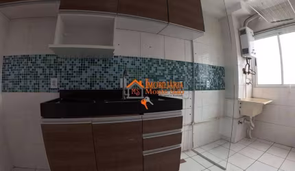 Apartamento com 2 dormitórios à venda, 45 m² por R$ 333.000,00 - Ponte Grande - Guarulhos/SP