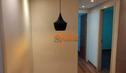 Apartamento com 2 dormitórios para alugar, 45 m² por R$ 1.350,00/mês - Jardim Doraly - Guarulhos/SP