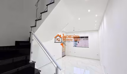 Sobrado com 3 dormitórios à venda, 141 m² por R$ 830.000,00 - Parque Continental I - Guarulhos/SP