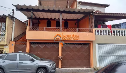 Casa com 4 dormitórios, 256 m² - venda por R$ 495.000,00 ou aluguel por R$ 3.308,00/mês - Jardim Terezópolis - Guarulhos/SP