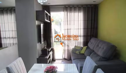 Apartamento com 2 dormitórios à venda, 49 m² por R$ 309.000,00 - Jardim Bela Vista - Guarulhos/SP