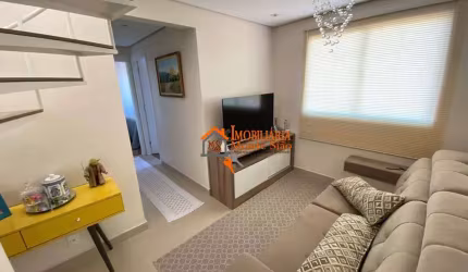 Cobertura com 2 dormitórios à venda, 86 m² por R$ 430.000,00 - Jardim Las Vegas - Guarulhos/SP