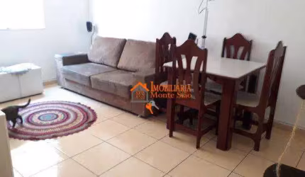 Apartamento com 1 dormitório à venda, 48 m² por R$ 215.000,00 - Cocaia - Guarulhos/SP