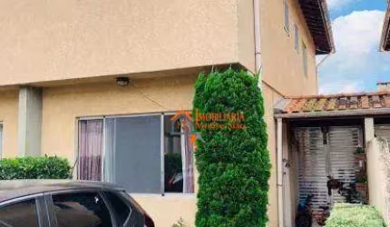 Sobrado com 3 dormitórios à venda, 90 m² por R$ 414.000,00 - Cidade Aracilia - Guarulhos/SP