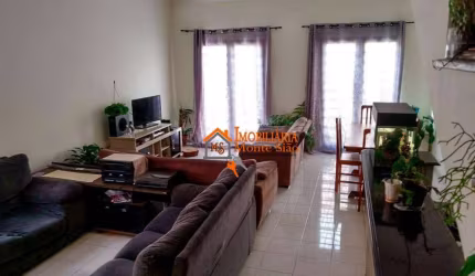 Sobrado com 3 dormitórios à venda, 146 m² por R$ 650.000,00 - Jardim Santa Mena - Guarulhos/SP