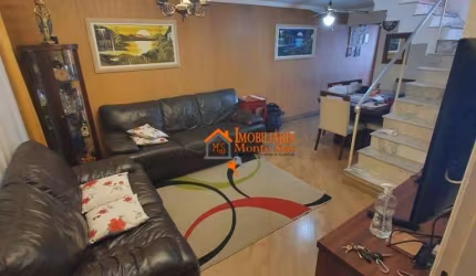 Sobrado com 3 dormitórios à venda, 150 m² por R$ 689.000,00 - Jardim Santa Mena - Guarulhos/SP