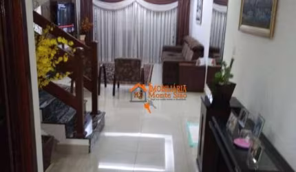Sobrado com 3 dormitórios à venda, 131 m² por R$ 954.000,00 - Jardim Santa Clara - Guarulhos/SP