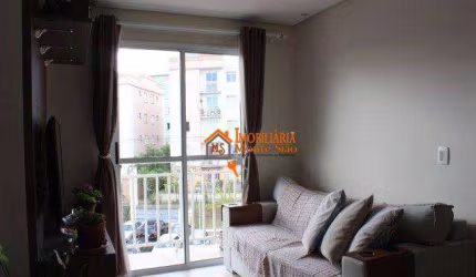 Apartamento com 2 dormitórios à venda, 49 m² por R$ 224.000,00 - Jardim Guilhermino - Guarulhos/SP