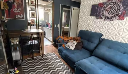 Apartamento com 2 dormitórios à venda, 38 m² por R$ 255.000,00 - Jardim Albertina - Guarulhos/SP