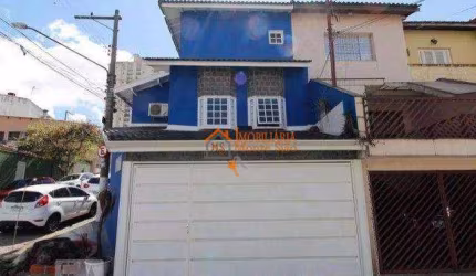 Sobrado para compra no Vila Augusta com 3 dormitórios por R$ 795.000 - Vila Augusta - Guarulhos/SP