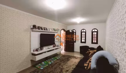 Sobrado com 3 dormitórios à venda, 195 m² por R$ 680.000,00 - Vila Hulda - Guarulhos/SP