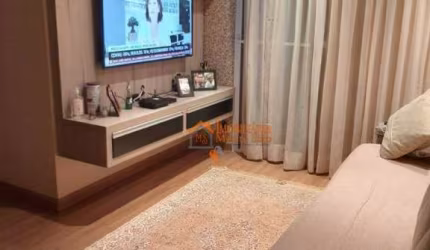 Apartamento com 3 dormitórios à venda, 65 m² por R$ 511.000,00 - Ponte Grande - Guarulhos/SP