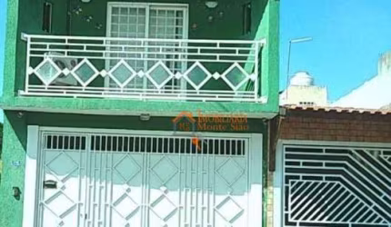 Sobrado com 3 dormitórios à venda, 190 m² por R$ 721.000,00 - Jardim Paulista - Guarulhos/SP