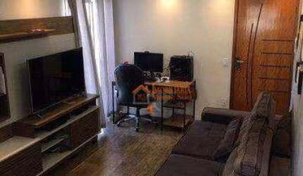 Apartamento Duplex para compra no Condominio Solar dos Hibiscos com 2 dormitórios à venda, 80 m² por R$ 318.000 - Jardim Silvestre - Guarulhos/SP