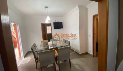 Sobrado com 3 dormitórios à venda, 290 m² por R$ 795.000,00 - Jardim Santa Mena - Guarulhos/SP