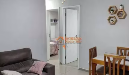 Apartamento com 2 dormitórios à venda, 46 m² por R$ 215.000,00 - Jardim Santo Expedito - Guarulhos/SP