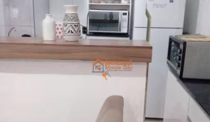 Apartamento com 2 dormitórios à venda, 44 m² por R$ 212.000,00 - Água Chata - Guarulhos/SP