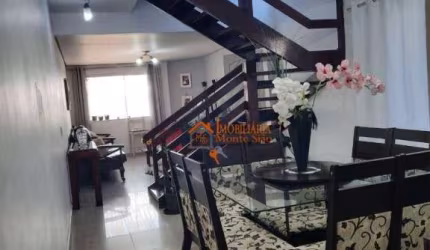 Sobrado com 3 dormitórios à venda, 124 m² por R$ 578.999,99 - Jardim Santa Clara - Guarulhos/SP