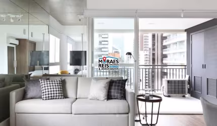 Apartamento com 1 quarto para alugar na Rua Jean Peltier, 311, Cidade Monções, São Paulo por R$ 4.800