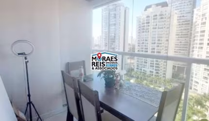 Apartamento com 1 quarto para alugar na Rua Professor José Leite e Oiticica, 434, Brooklin, São Paulo por R$ 5.800