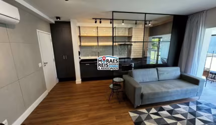 Apartamento com 1 quarto para alugar na Rua Américo Brasiliense, 2224, Chácara Santo Antônio, São Paulo por R$ 6.200