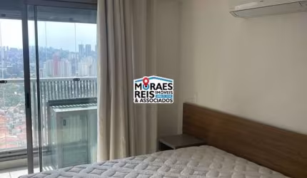 Apartamento com 1 quarto para alugar na Avenida Vereador José Diniz, 341, Santo Amaro, São Paulo por R$ 2.750