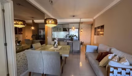 Apartamento 03 dormitórios e 02 vagas de garagem em Barreiros