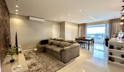 Apartamento semi mobiliado com 03 quartos sendo 01 suíte 03 BWC localizado em Barreiros, São José - SC.