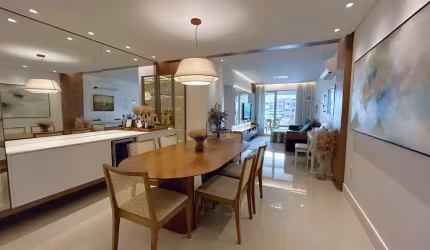 Apartamento sem mobiliado com 03 quartos sendo 03 suítes 04 BWC localizado no Kobrasol, São José - SC.