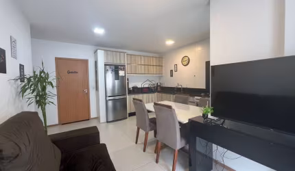 Apartamento com 02 quartos sendo 01 suíte 02 BWC localizado em Areias, São José - SC.