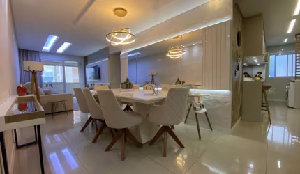 Apartamento com 03 quartos sendo 01 suíte 02 BWC localizado em Barreiros, São José - SC.