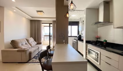 Apartamento com 02 quartos sendo 01 suíte e 02 BWC localizado em Barreiros, São José - SC.