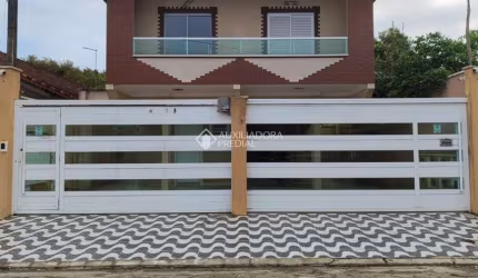 Casa com 2 quartos à venda na Avenida Ângelo Perino, 459, Balneário Maracanã, Praia Grande, 48 m2 por R$ 298.900