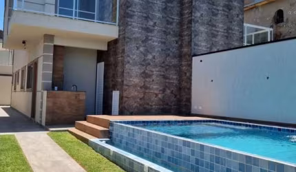 Casa em condomínio fechado com 3 quartos à venda na Avenida Governador Mário Covas Júnior, 4980, Balneário Tupy, Itanhaém, 115 m2 por R$ 698.540