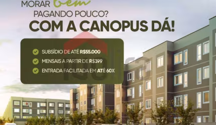 Morando bem pagando pouco. Vem que dá.