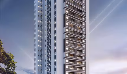 Apartamento de 63,56m², 2 dormitórios sendo 1 suíte e com sacada gourmet à Venda no Bela Vista