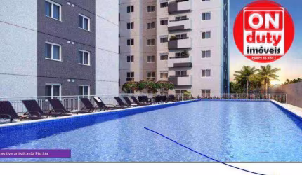 Apartamento com 2 quartos à venda, 42 m² por R$ 343.786 - Jabaquara - Santos/SP