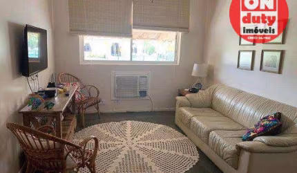 Apartamento com 3 quartos a 2 quadras da praia -110 m² por R$ 330.000 - Enseada - Guarujá/SP