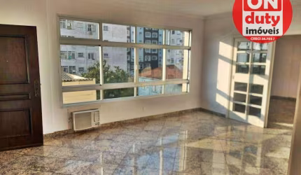 Apartamento com 3 quartos para alugar, 130 m² por R$ 7.500/mês - Ponta da Praia - Santos/SP