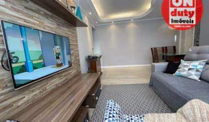 Apartamento  à venda, 80 m² por R$ 540.000 - Campo Grande - Santos/SP