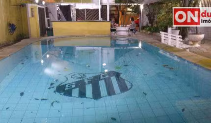 Casa para alugar, 320 m² por R$ 9.000,00/mês - Embaré - Santos/SP