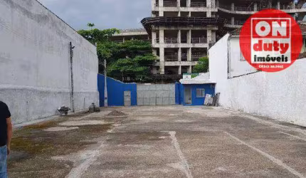 Terreno para alugar, 745 m² por R$ 7.740,00/mês - Vila Nova - Santos/SP