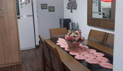 Apartamento com 2 dormitórios à venda, 77 m² por R$ 750.000,00 - José Menino - Santos/SP