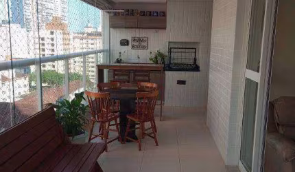 Apartamento com 2 dormitórios à venda, 106 m² por R$ 1.750.000,00 - Gonzaga - Santos/SP