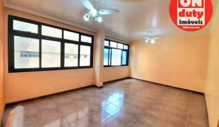 Apartamento para alugar, 130 m² por R$ 6.300,00/mês - José Menino - Santos/SP